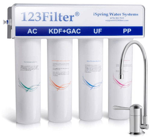 iSpring CU-A4 4-Stage Water Filter