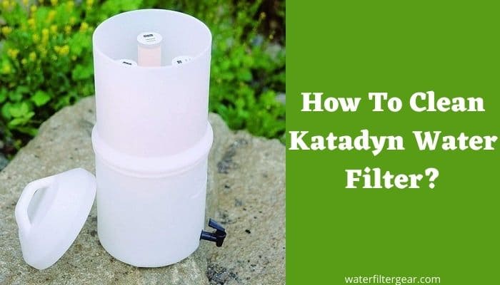 How To Clean Katadyn Water Filter?
